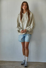 Load image into Gallery viewer, Knit Cotton Drop Shoulder Sweatshirt Hoodie
