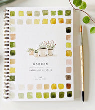 Load image into Gallery viewer, Garden Watercolor Workbook
