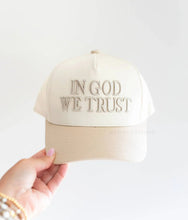 Load image into Gallery viewer, “In God We Trust” Hat
