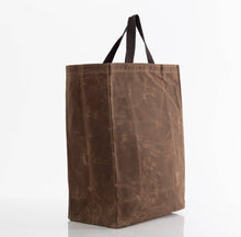 Load image into Gallery viewer, Waxed Canvas Market Tote
