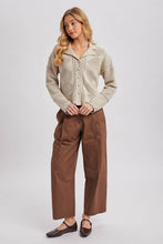 Load image into Gallery viewer, Button Down Crochet Knit Cardigan
