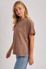 Load image into Gallery viewer, CREW NECK KNIT T-SHIRT
