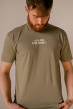 Load image into Gallery viewer, Love God Love People Tee - Mens | Christian Tee
