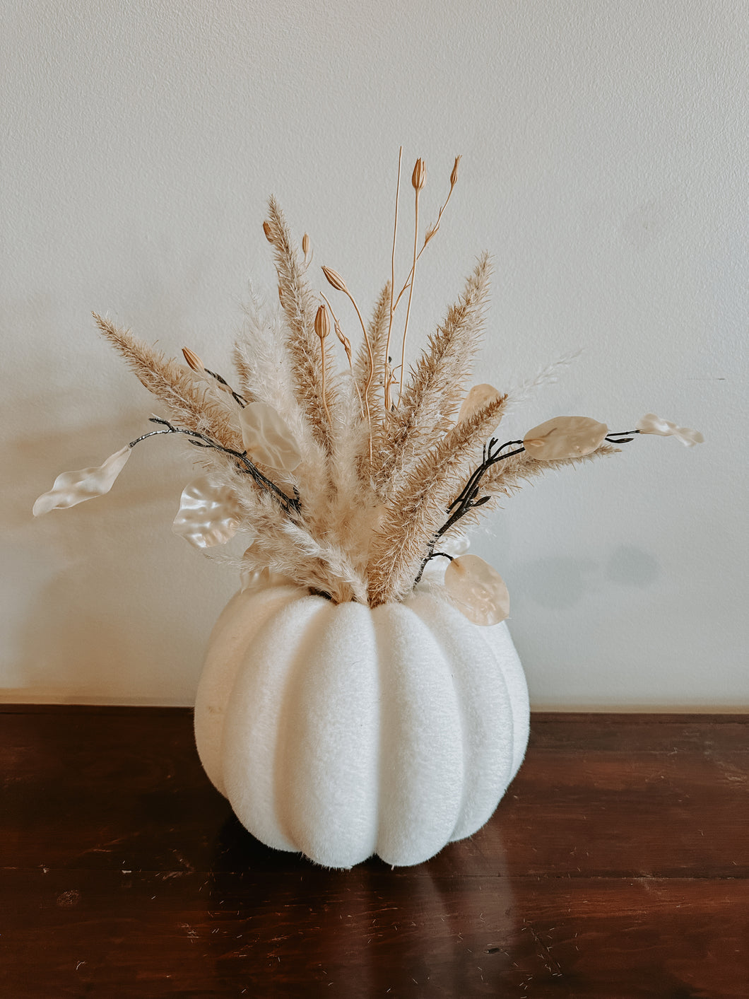 Fuzzy Pampas Pumpkin