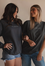 Load image into Gallery viewer, Can't Throw Stones Tee- Charcoal | Christian Faith Tee
