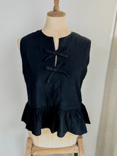Load image into Gallery viewer, Bow Peplum Top
