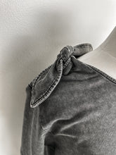 Load image into Gallery viewer, Bow Shoulder Mineral Washed Dress
