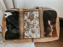 Load image into Gallery viewer, Cowhide Saltillo Duffle
