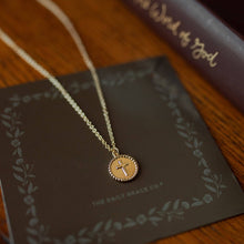 Load image into Gallery viewer, Embossed Cross Necklace
