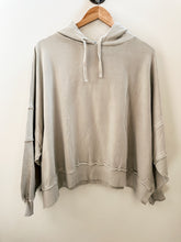 Load image into Gallery viewer, Knit Cotton Drop Shoulder Sweatshirt Hoodie
