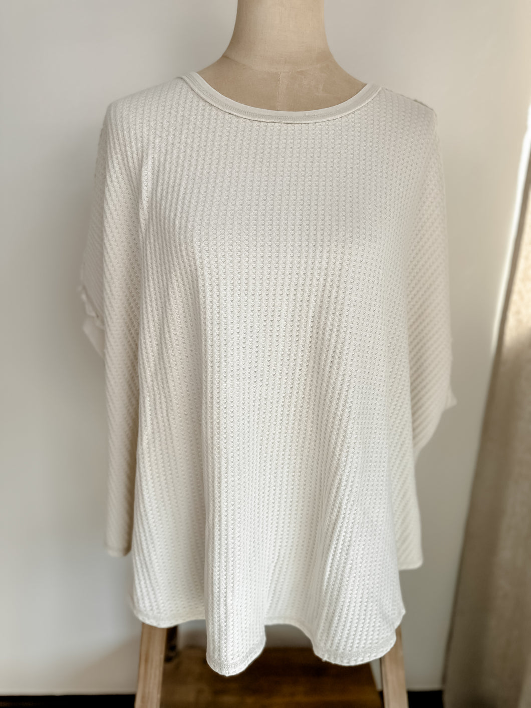 Khaki Oversized Top