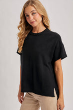 Load image into Gallery viewer, CREW NECK KNIT T-SHIRT
