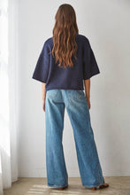 Load image into Gallery viewer, Knit Sweater Quarter Sleeve Button Up Cardigan Top
