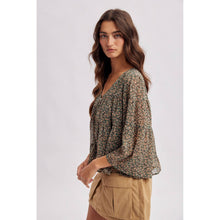 Load image into Gallery viewer, Floral Tiered Blouse
