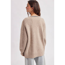 Load image into Gallery viewer, Oversized Ribbed Cardigan
