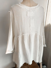 Load image into Gallery viewer, Cream Gauze Top
