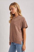 Load image into Gallery viewer, CREW NECK KNIT T-SHIRT
