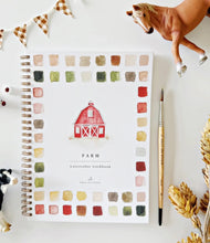 Load image into Gallery viewer, Farm Watercolor Workbook
