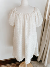 Load image into Gallery viewer, Textured Cream Dress
