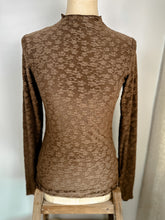 Load image into Gallery viewer, Brown Lace Top
