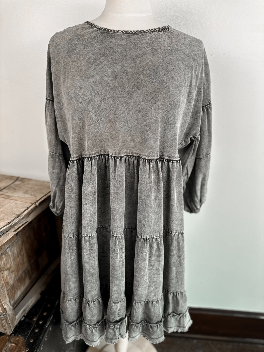 Black Mineral Dress