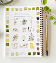 Load image into Gallery viewer, Garden Watercolor Workbook
