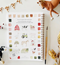 Load image into Gallery viewer, Farm Watercolor Workbook
