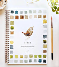 Load image into Gallery viewer, Birds Watercolor Workbook

