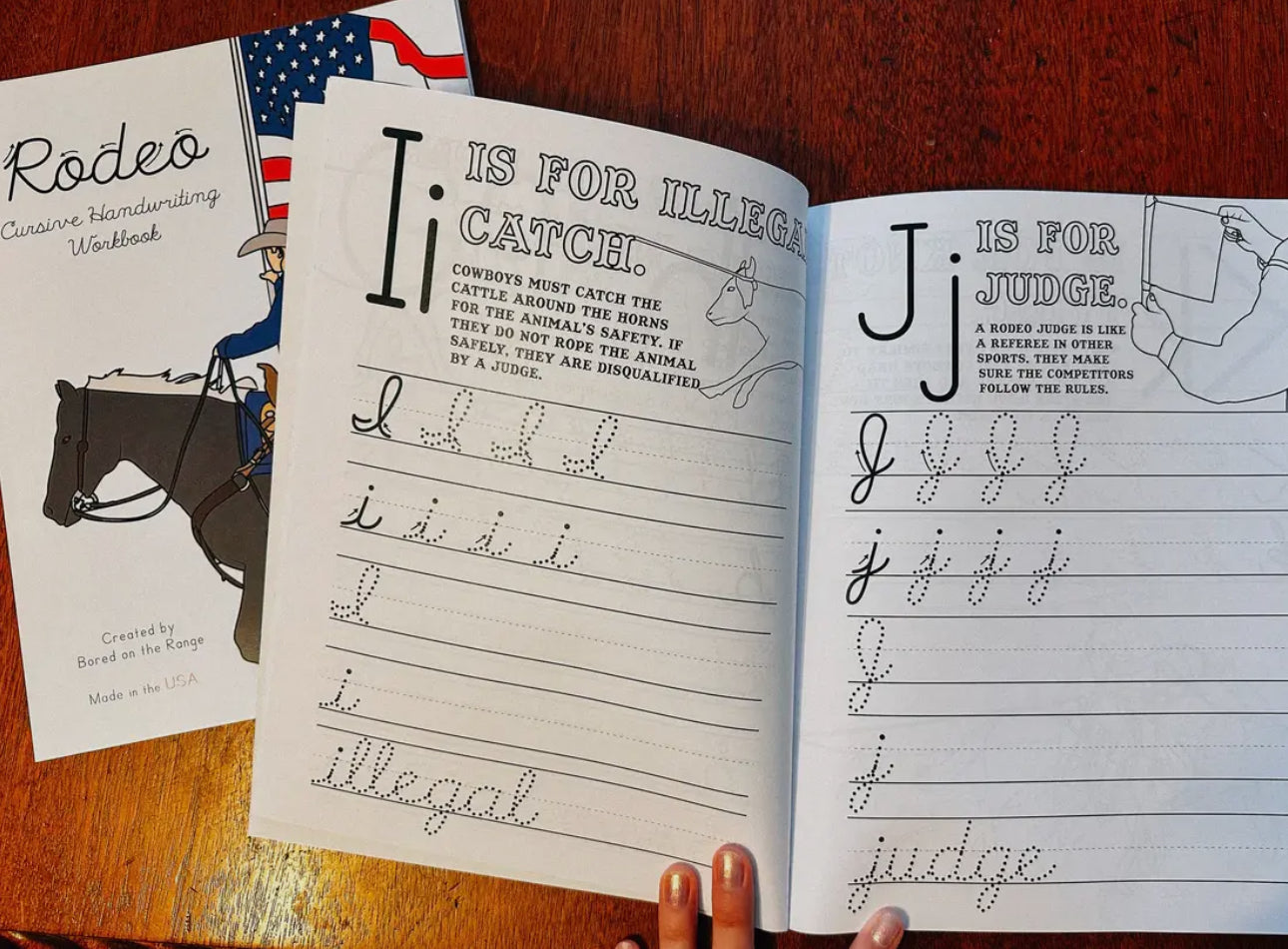 Doyle Cursive Rodeo: Cursive Handwriting – Doyle Creek Boutique