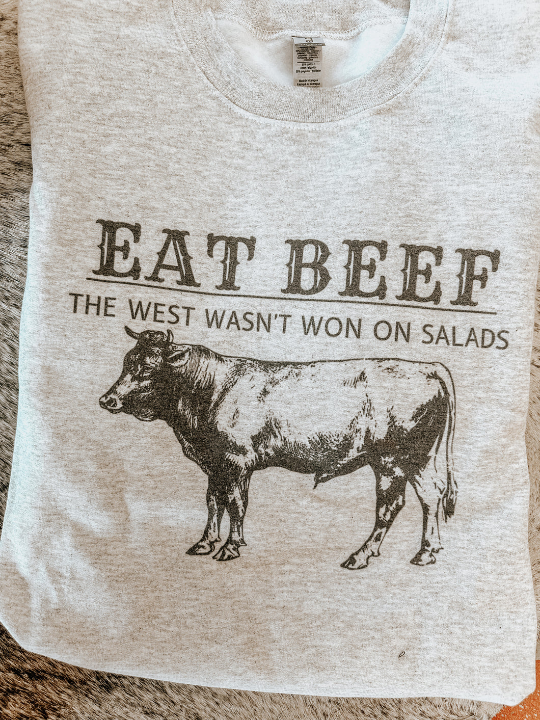 Eat Beef - the west wasn't won on salads