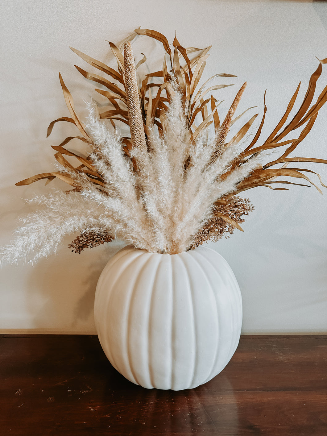 Basic Boho Large Pampas Pumpkin