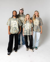 Load image into Gallery viewer, Jesus Loves You || Heavyweight Camo Tee || Oversized

