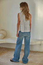 Load image into Gallery viewer, Striped Sleeveless Blouse Top
