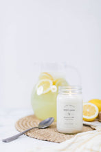 Load image into Gallery viewer, Sweet Lemon - Soy Wax Mason Jar Candle
