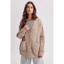 Load image into Gallery viewer, Oversized Ribbed Cardigan
