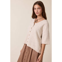 Load image into Gallery viewer, SOFT-TOUCH BUTTON-UP SWEATER CARDIGAN
