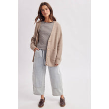 Load image into Gallery viewer, Oversized Ribbed Cardigan
