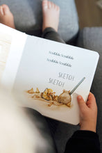 Load image into Gallery viewer, Scribble Scrabble: A Board Book of First Words
