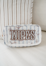 Load image into Gallery viewer, Wipes Pouch - Western Blues Clear Coat Bag
