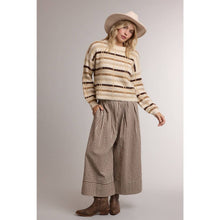 Load image into Gallery viewer, Gingham Wide Leg Pants
