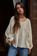 Load image into Gallery viewer, Woven Scoop Neck Top
