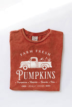 Load image into Gallery viewer, FRESH PUMPKINS Graphic Top - Locally Grown Design
