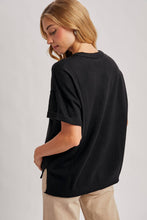 Load image into Gallery viewer, CREW NECK KNIT T-SHIRT
