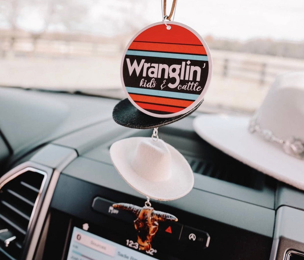 Wranglin Kids + Cattle Car Freshener