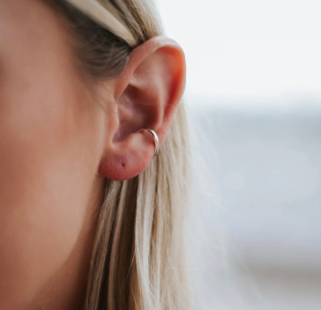 Simple Sterling Ear Cuff