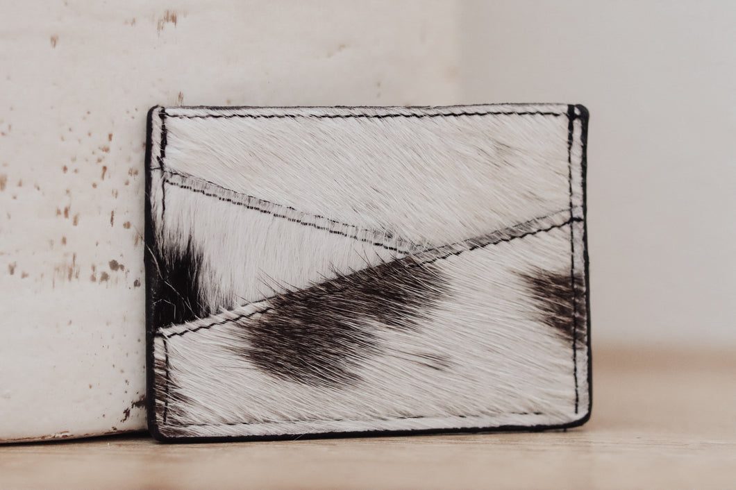 Cowhide Card Holder