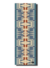 Load image into Gallery viewer, Blue Pendleton Yoga Mat
