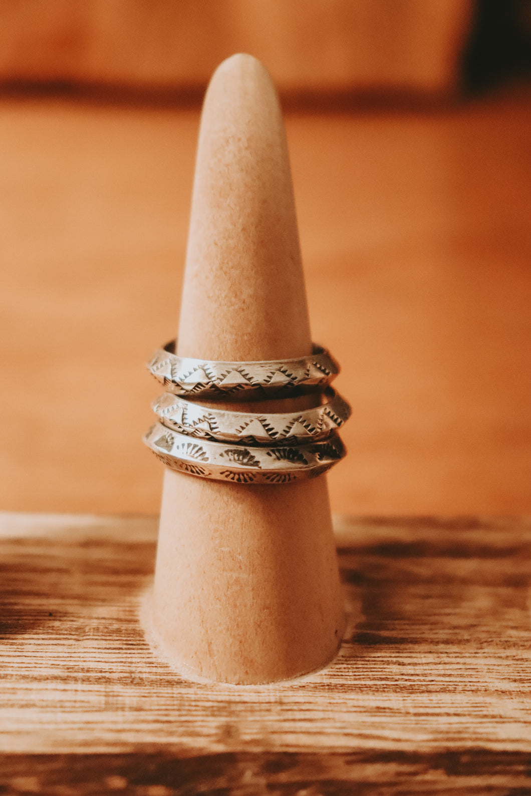 Native Stamped Rings