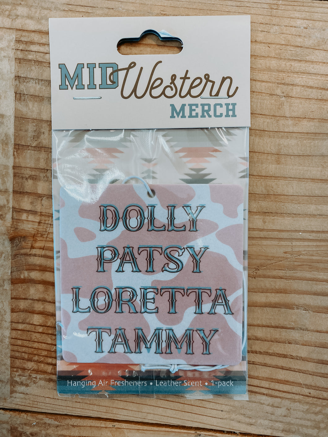 Dolly, Patsy, Loretta, Tammy Car Freshener