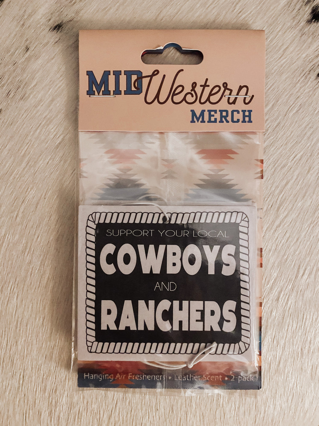 Cowboys & Ranchers Car Freshener
